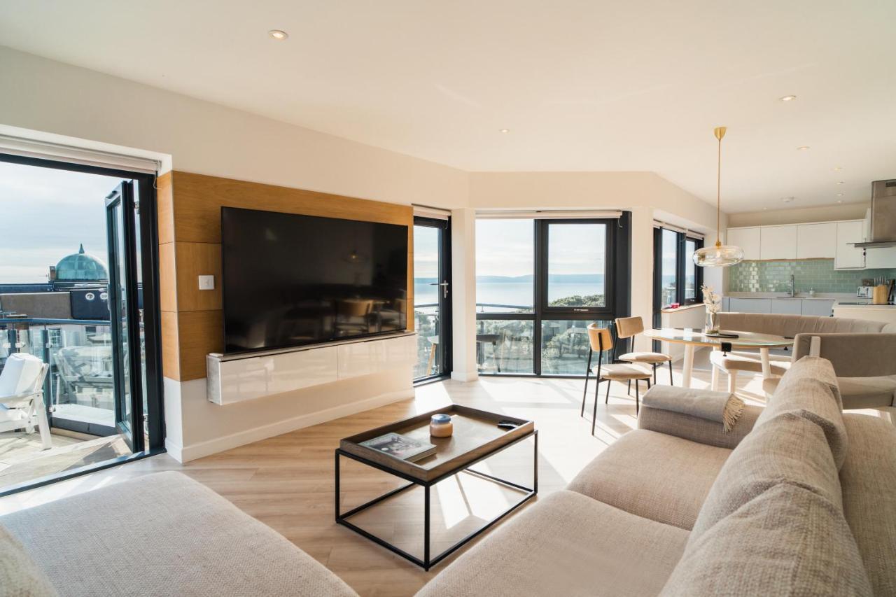 Westcliff Penthouse Apartment บอร์นมัธ ภายนอก รูปภาพ